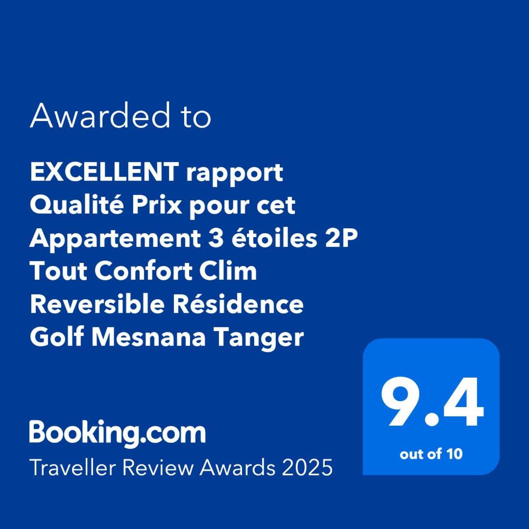 Résidence Golf Mesnana: Appartement 3 Étoiles Neuf à Tanger Exterior photo